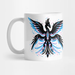 Trans Flag Phoenix Mug